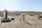 Phone booth name board at the bottom of Ouberg Pass