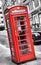 Phone cabine in london