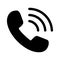 Phone, call icon. Vector telephone symbol