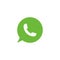 Phone icon. Green vector icon. Telephone symbol. Phone tube sign. Bubble icon. Call icon. Element for design interface mobile app