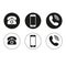 Phone icon vector. Call icon vector. mobile phone smartphone device gadget. telephone icon