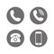 Phone icon vector. Call icon vector. mobile phone smartphone device gadget. telephone icon. Contact