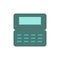 Phone, pager icon. Simple color vector elements of communication icons for ui and ux, website or mobile application