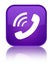 Phone ringing icon special purple square button