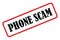 Phone scam stamp