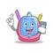 With phone school bag character cartoon