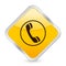 Phone yellow square icon