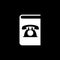 Phonebook icon. vector design. Telephone book, Phonebook symbol. web. graphic. JPG. AI. app. logo. object. flat. image