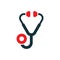 Phonendoscope stethoscope icon