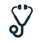 Phonendoscope stethoscope icon