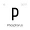 Phosphorus, P, periodic table element