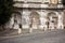 A photo about ancient sculpture near Piazza del Popolo People`s Square, Rome