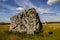 Photo of ancient stone which are near the village of Avebury in Wiltshire, UK.