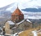 Photo of a beautiful Armenian ancient temple