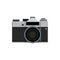 Photo camera flat icon symbol. Vector photographer equipment