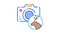 Photo Camera Icon Animation