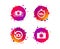 Photo camera icon. Flip turn or refresh signs. Vector