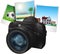 Photo camera illustration