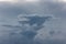 A photo of a cloudy sky, in anticipation of a thunderstorm. Storm, a thunderstorm.