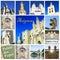 Photo collage of Avignon - South of France