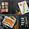 Photo collage Sushi and Rolls