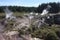 Photo of the Craters of the Moon Lake Taupo New Zealand