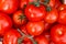 Photo crop of fresh tomato