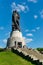 Photo in detail of the Soviet War Memorial in Trepower Park.