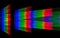 Photo diffraction light candles on the two diffraction gratings