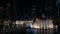 Photo Of The Dubai Dancing Fountain at Night, Largest choreographed fountain system in Dubai