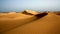 Photo of the dunes of Maspalomas in Playa del Ingles, Gran Canaria, Spain