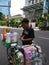 Photo editorial, 08 january 2023, indonesia street coffee and other drink seller