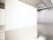 Photo exposition modern gallery,open space. Blank white empty canvas contemporary industrial place.Simply interior loft