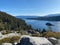 Photo of Fannette Island in Lake Tahoe within Emerald Bay State Park California