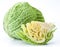 Photo of fresh cabbage.