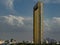 Photo Of Golden Dubai Frame Building At Sunrise