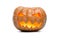 Photo of Halloween Pumpkin. Scary Jack O`Lantern
