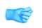 Photo hand isolated glove gesture fico