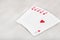 Photo of heart playing cards in poker