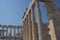 Photo of iconic Erechtheion with famous Caryatids, Acropolis hill, Athens historic center, Attica, Greece