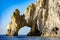 Photo of the incredible arch of Cape Saint Luke, which is where the Sea of Cortez meets the Pacific Ocean