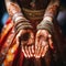 photo indian wedding bracelet with reflective ornament