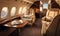 Photo of Inside an Airplane: A Comfortable, Functional Space for Travel and Relaxation