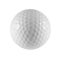 Photo of isolated golf ball.