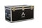 Photo of a isolated road case or flight case with reinforced metal corners and wheels. Clipping path included.