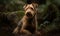 photo of Lakeland terrier in its natural habitat. Generative AI