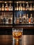 Photo Of Liquor Bar Background. Generative AI