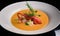 The photo of the Lobster bisque