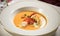 The photo of the Lobster bisque