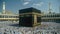 Photo of Mecca, Kaaba the holiest site of Islam, Generative AI